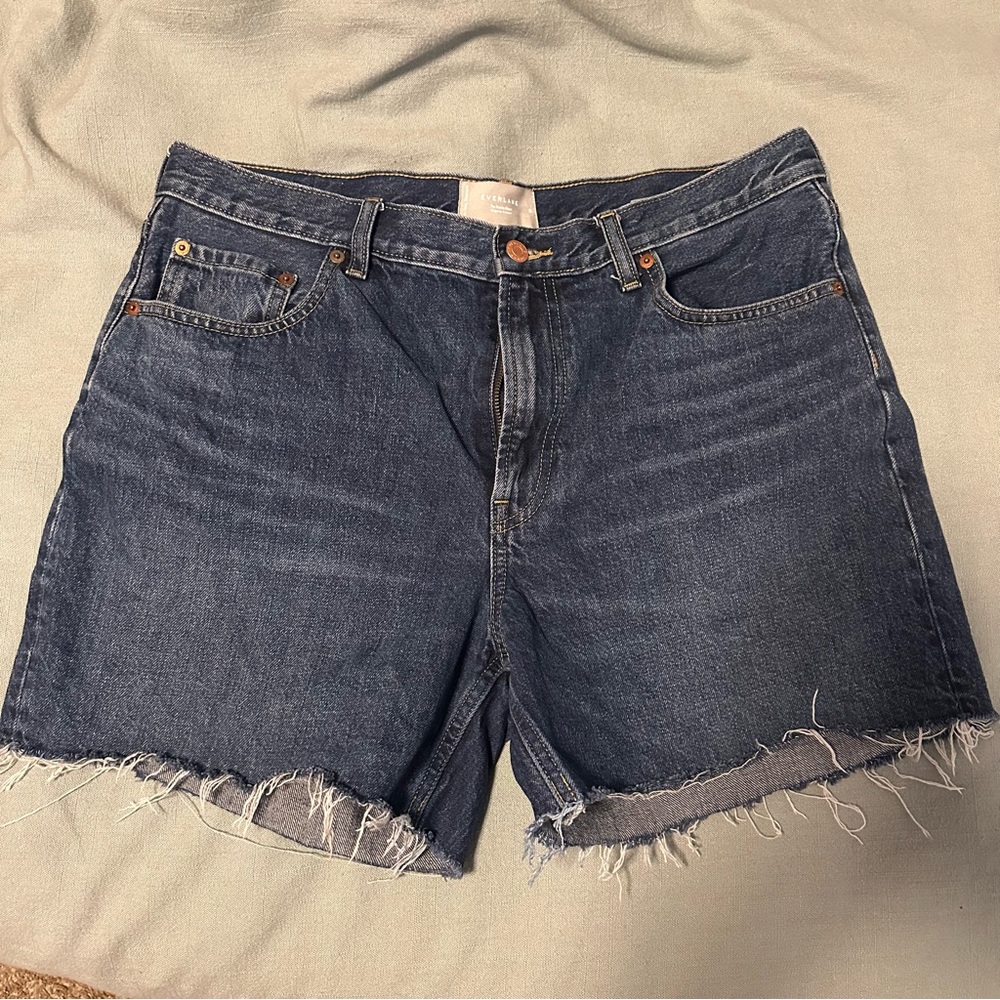 Everlane the Denim short Frayed Hem - size 32